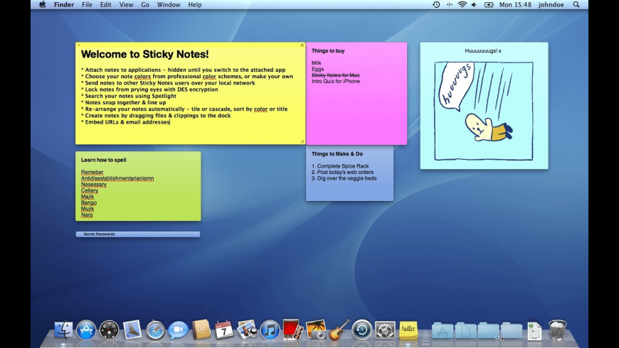How To Download Sticky Notes On Mac